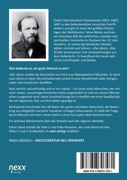 Produktbild: Der Idiot &ndash; Teil 3 & 4