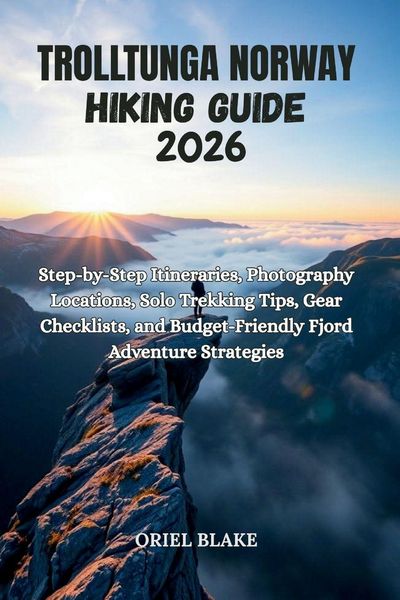 Produktbild: TROLLTUNGA NORWAY HIKING GUIDE 2026