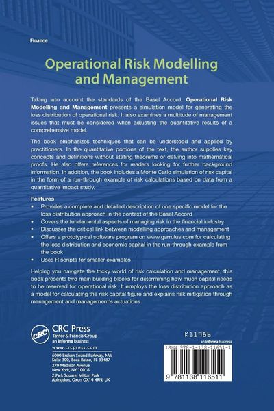 Produktbild: Operational Risk Modelling and Management