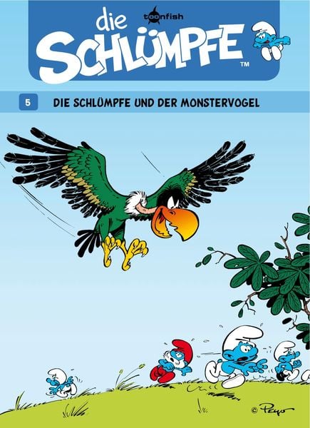 Produktbild: Die Schl&uuml;mpfe 05. Die Schl&uuml;mpfe und der Monstervogel