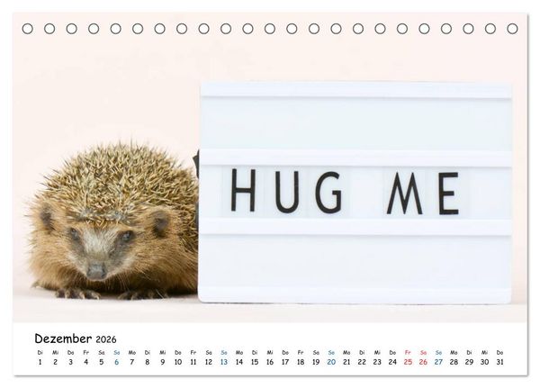 Produktbild: Tierkinder ganz frech (Tischkalender 2026 DIN A5 quer), CALVENDO Monatskalender