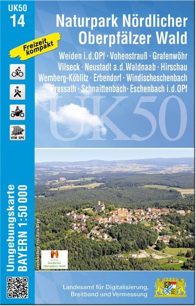 Produktbild: UK50-14 Naturpark N&ouml;rdlicher Oberpf&auml;lzer Wald