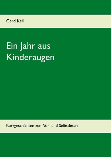 Produktbild: Ein Jahr aus Kinderaugen