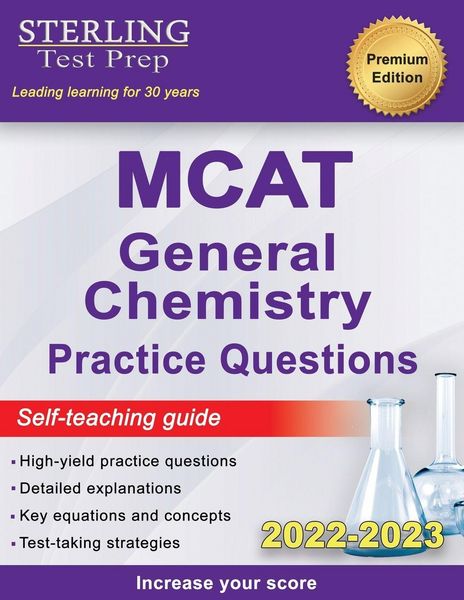 Produktbild: Sterling Test Prep MCAT General Chemistry Practice Questions