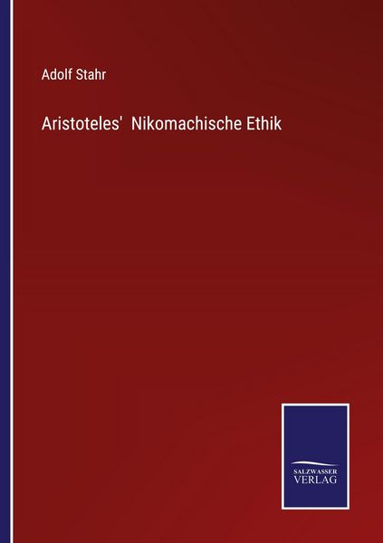 Produktbild: Aristoteles' Nikomachische Ethik
