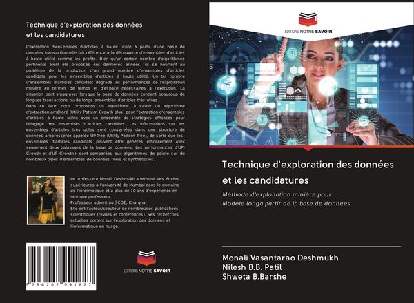 Produktbild: Technique d'exploration des donn&eacute;es et les candidatures