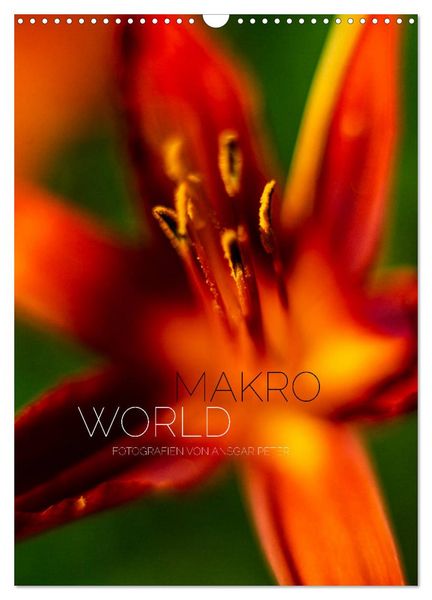 Produktbild: Makro World (Wandkalender 2026 DIN A3 hoch), CALVENDO Monatskalender