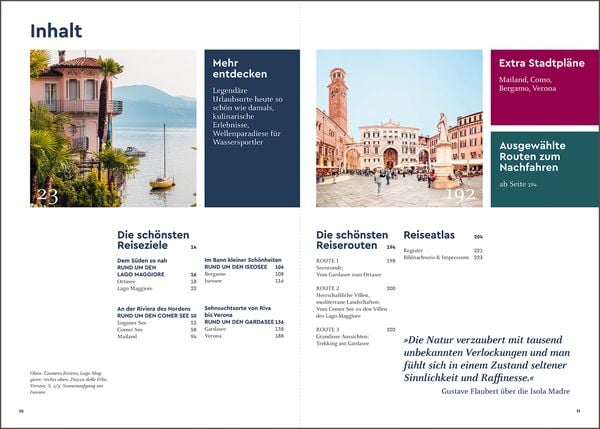 Produktbild: KUNTH Unterwegs an den Oberitalienischen Seen
