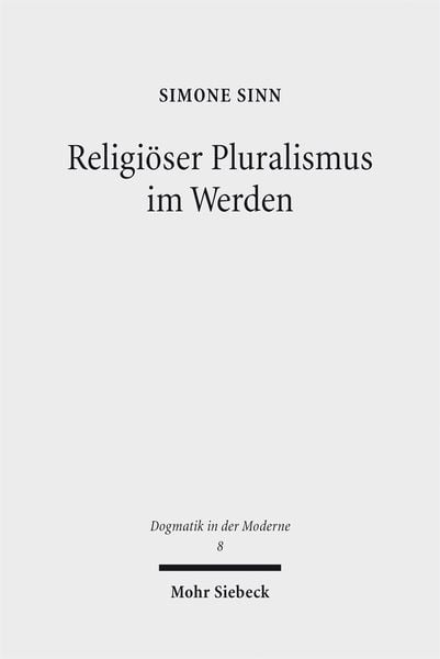 Produktbild: Religi&ouml;ser Pluralismus im Werden