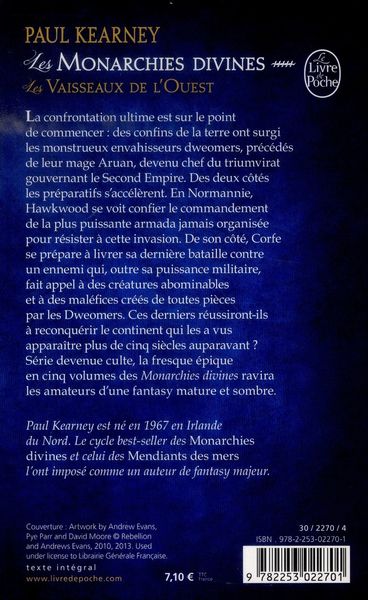 Produktbild: Les Vaisseaux de l'Ouest (Les Monarchies Divines, T.5)