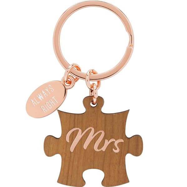 Produktbild: GRUSS & CO Schl&uuml;sselanh&auml;nger Motiv "Mr & Mrs"