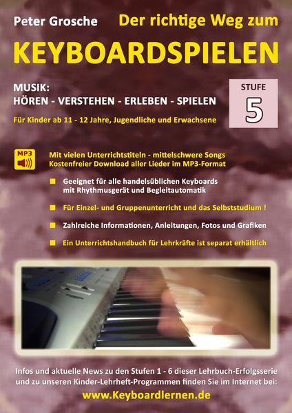 Produktbild: Der richtige Weg zum Keyboardspielen (Stufe 5)