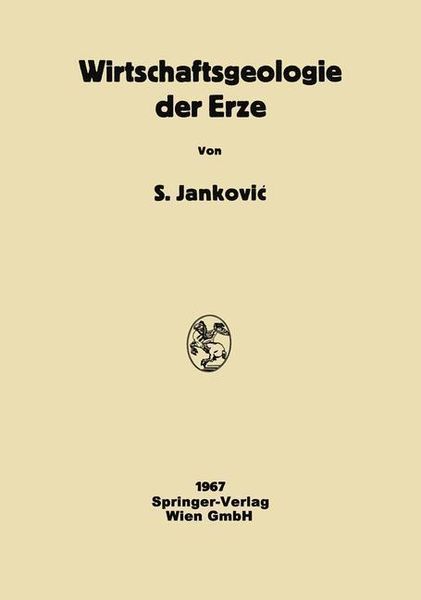 Produktbild: Wirtschaftsgeologie der Erze