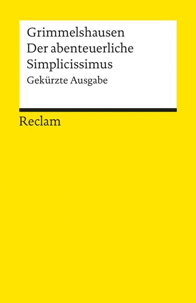 Produktbild: Der abenteuerliche Simplicissimus. Gek&uuml;rzte Ausgabe
