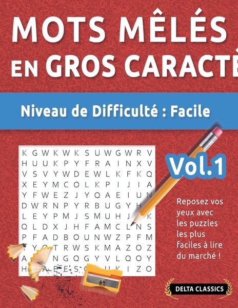 Produktbild: MOTS M&Ecirc;L&Eacute;S EN FORMAT XL - NIVEAU DE DIFFICULT&Eacute;