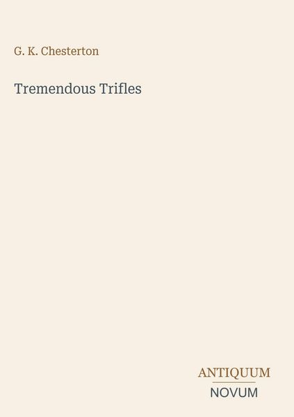 Produktbild: Tremendous Trifles