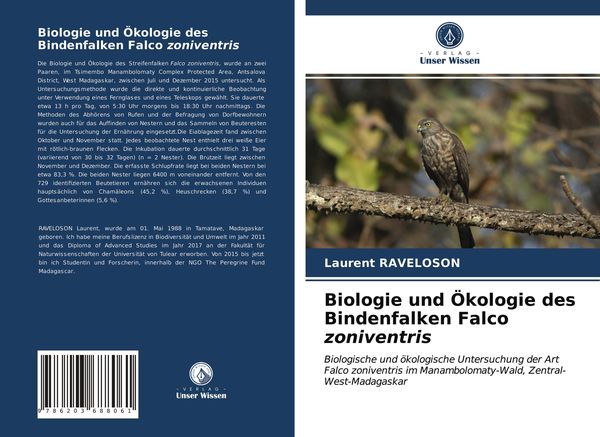 Produktbild: Biologie und &Ouml;kologie des Bindenfalken Falco zoniventris