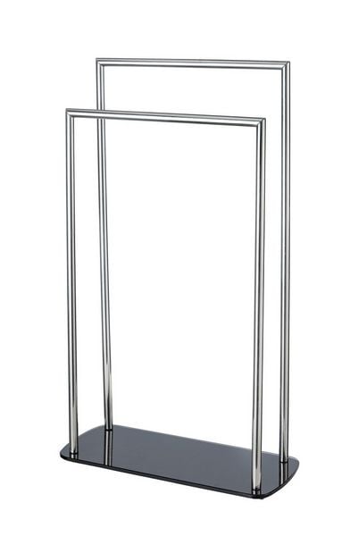 Produktbild: WC-Garnitur und Handtuchst&auml;nder Mod. Ravina, 2 tlg., 3in1 WC-Set