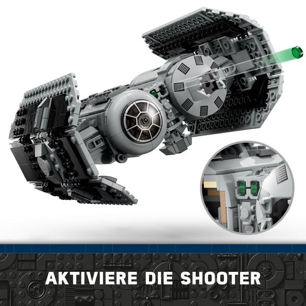 Produktbild: LEGO Star Wars 75347 - TIE Bombe Modellbausatz mit Darth Vader