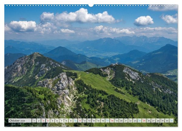 Produktbild: Sehnsuchtsziel Berge - Unterwegs in den Bergwelt rund um M&uuml;nchen (hochwertiger Premium Wandkalender 2026 DIN A2 quer), Kunstdruck in Hochglanz