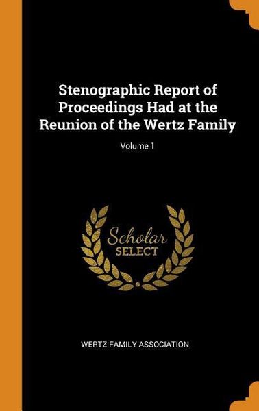 Produktbild: Stenographic Report Of Proceed