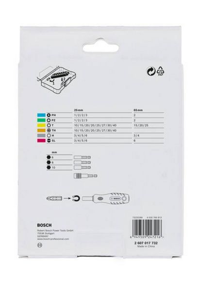 Produktbild: Bosch Accessories 2607017732 2607017732 Werkzeugset