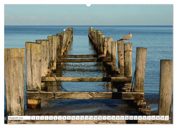 Produktbild: Faszination Fischland-Dar&szlig;-Zingst (Wandkalender 2026 DIN A2 quer), CALVENDO Monatskalender