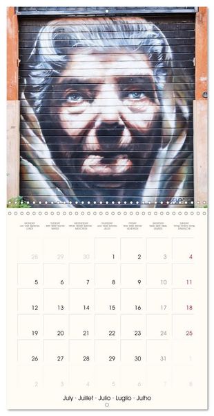 Produktbild: Street art - Walls of Imagination (Wall Calendar 2027 12 &times; 12 Inch) CALVENDO 12 Month Wall Calendar