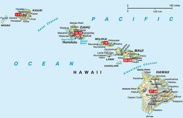 Produktbild: ROTHER Wanderf&uuml;hrer Hawaii