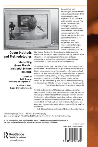 Produktbild: Queer Methods and Methodologies