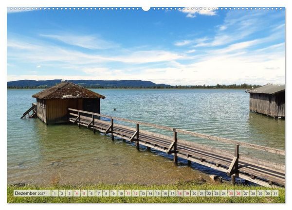Produktbild: Erholung am See - Die sch&ouml;nsten Seen in Deutschland (hochwertiger Premium Wandkalender 2027 DIN A2 quer), Kunstdruck in Hochglanz
