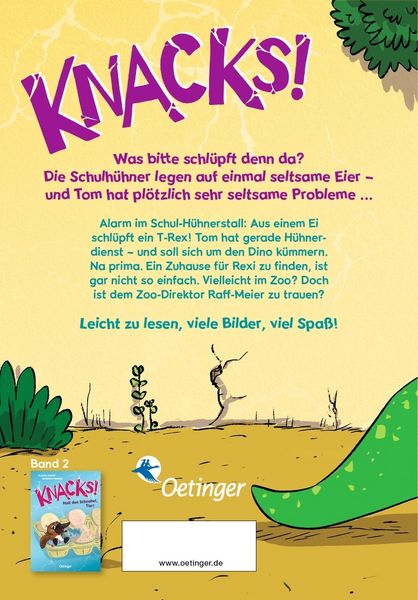 Produktbild: Knacks! 1 Ein T-Rex schl&uuml;pft aus