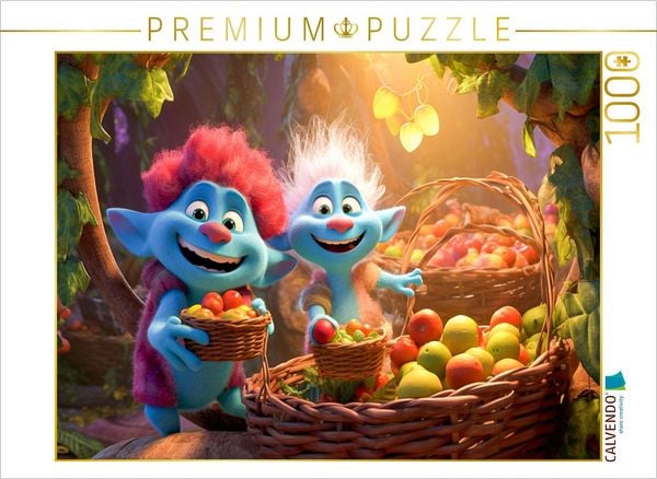 CALVENDO Puzzle Apfelernte | 1000 Teile Lege-Größe 64x48cm Foto-Puzzle für glückliche Stunden