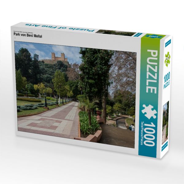 Produktbild: CALVENDO Puzzle Park von Beni Mellal | 1000 Teile Lege-Gr&ouml;&szlig;e 64x48cm Foto-Puzzle f&uuml;r gl&uuml;ckliche Stunden