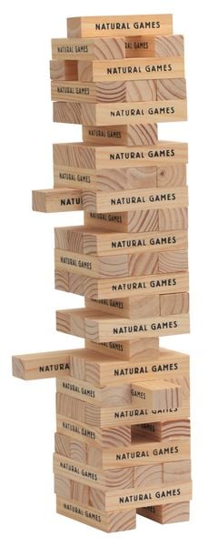 Produktbild: Classic Games Wackelturm mit 60 Spielsteine