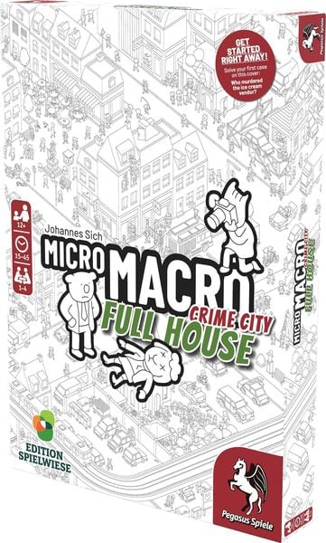 Produktbild: MicroMacro: Crime City 2 - Full House (Edition Spielwiese) (English Edition)