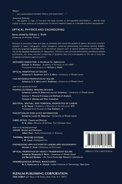 Produktbild: Inhomogeneous Optical Waveguides