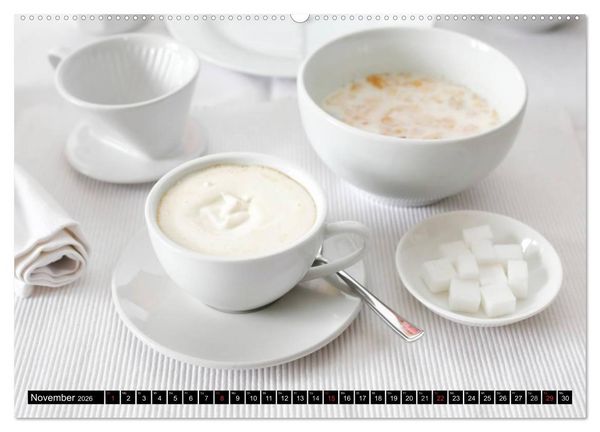 Produktbild: Feine Kaffeevariationen (Wandkalender 2026 DIN A2 quer), CALVENDO Monatskalender