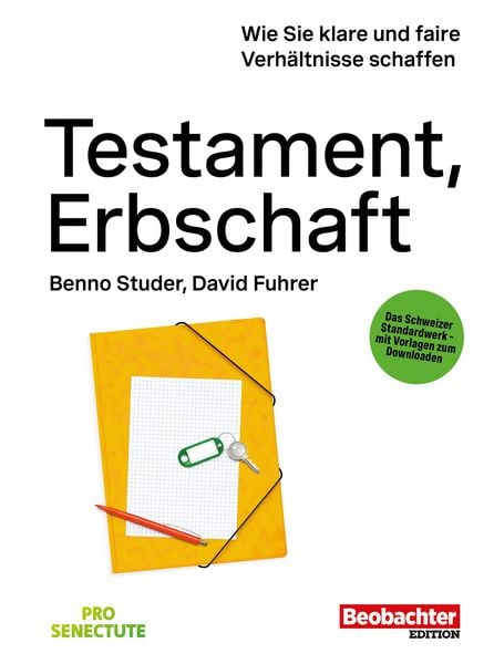 Produktbild: Testament, Erbschaft