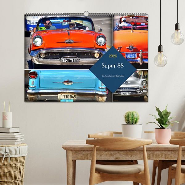 Produktbild: Super 88 - Ein Klassiker von Oldsmobile (Wandkalender 2026 DIN A2 quer), CALVENDO Monatskalender
