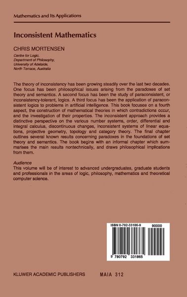 Produktbild: Inconsistent Mathematics