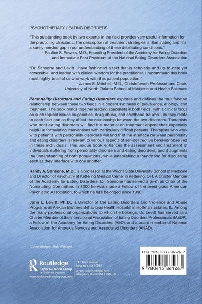 Produktbild: Personality Disorders and Eating Disorders