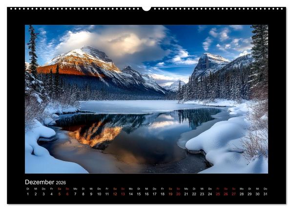 Produktbild: Nationalparks der USA - wilde Sch&ouml;nheiten (hochwertiger Premium Wandkalender 2026 DIN A2 quer), Kunstdruck in Hochglanz