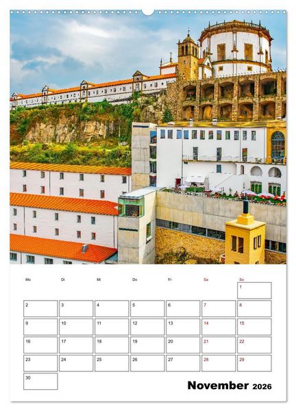 Produktbild: Porto - ein Traumreiseziel (hochwertiger Premium Wandkalender 2026 DIN A2 hoch), Kunstdruck in Hochglanz