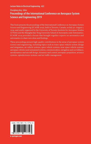 Produktbild: Proceedings of the International Conference on Aerospace System Science and Engineering 2019