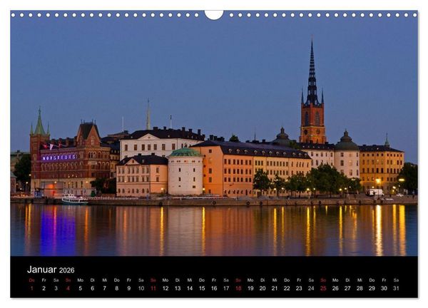 Produktbild: S&uuml;dschweden (Wandkalender 2026 DIN A3 quer), CALVENDO Monatskalender