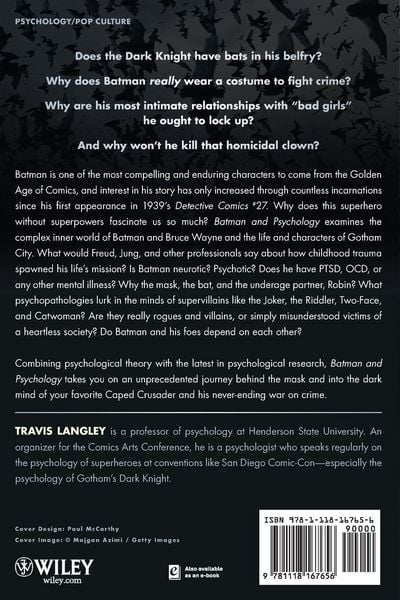 Produktbild: Batman and Psychology