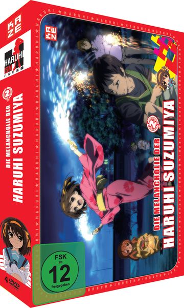 Produktbild: Die Melancholie der Haruhi Suzumiya - Staffel 2/Gesamtausgabe (OmU) [4 DVDs]