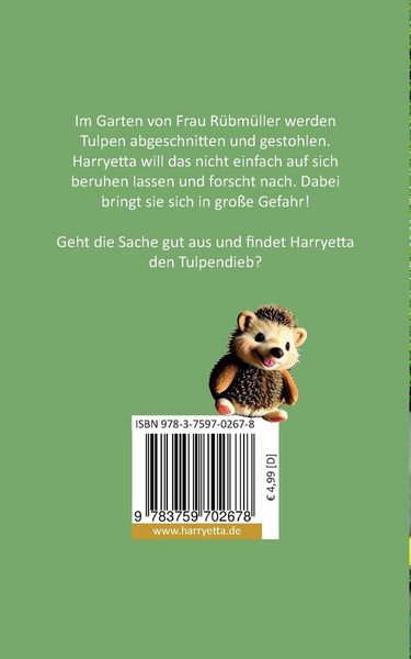 Produktbild: Harryetta und der Tulpendieb