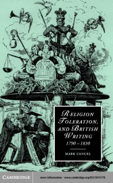 Produktbild: Religion, Toleration, and British Writing, 1790-1830